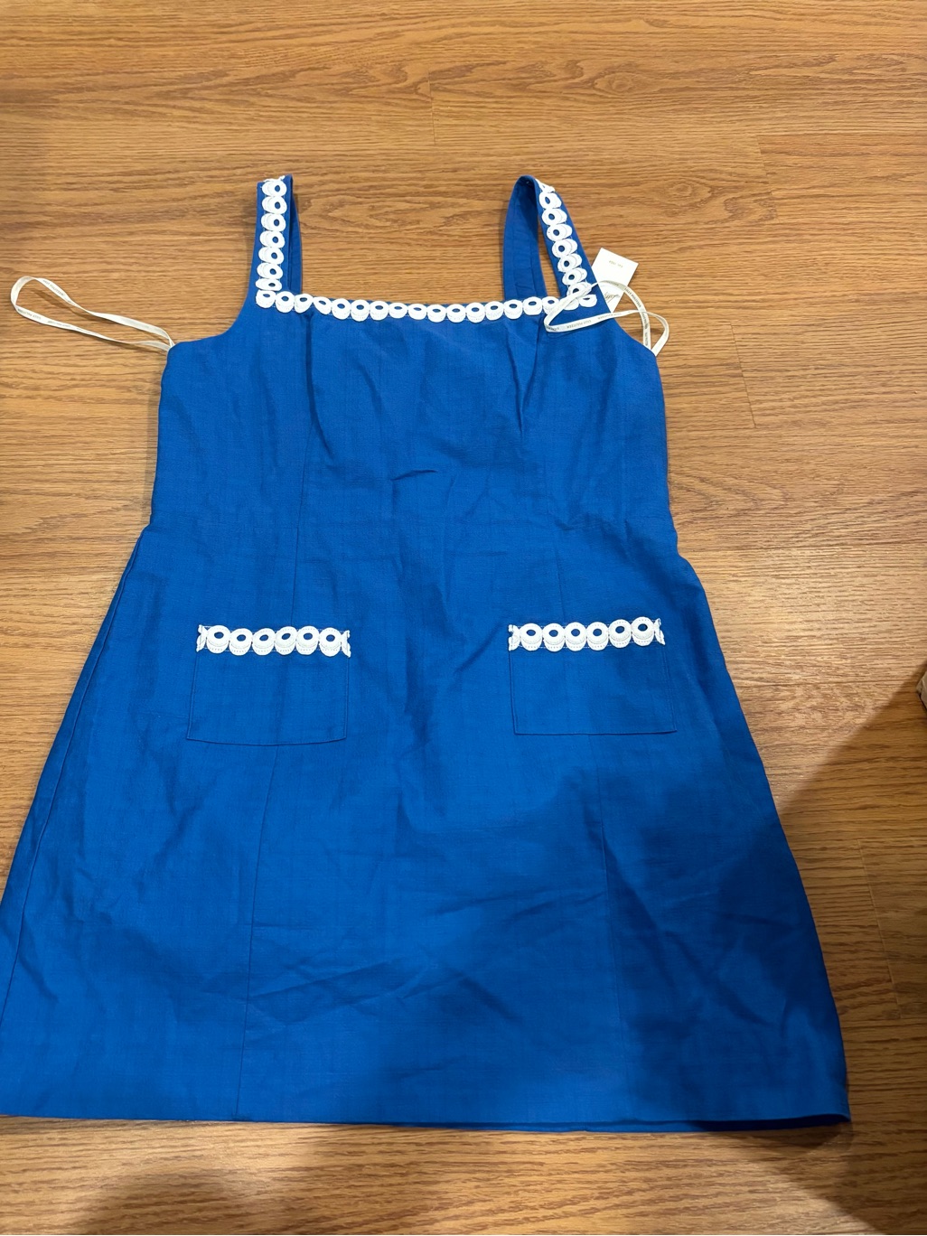 Lilly Pulitzer Blue Isleen Skirted Romper